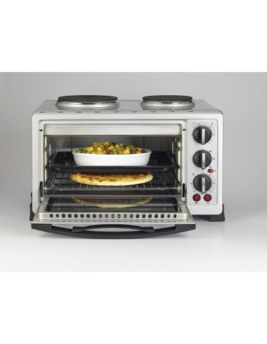 Ariete Bon Cuisine 380 Fornetto da appoggio Piastra sigillata Acciaio inossidabile