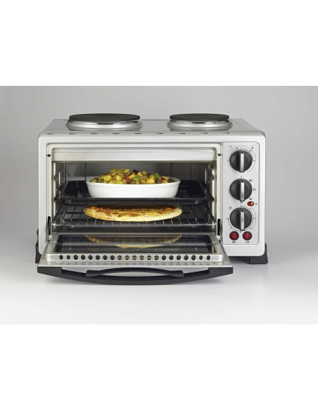 Ariete Bon Cuisine 380 Fornetto da appoggio Piastra sigillata Acciaio inossidabile