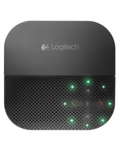 Logitech Mobile Speakerphone P710e vivavoce Telefono cellulare USB Bluetooth Nero