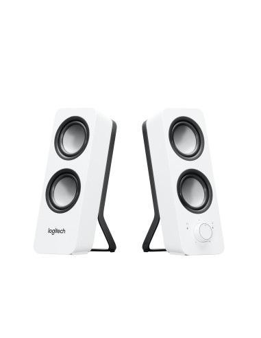 Logitech Z200 Stereo Speakers Bianco Cablato 10 W