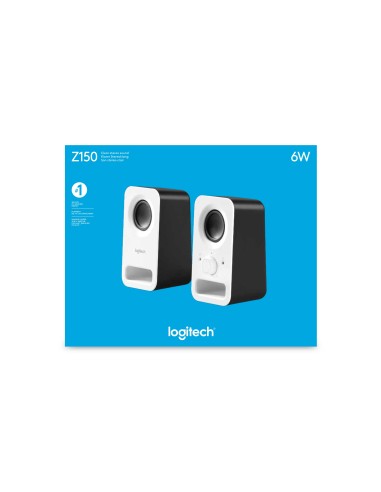 Logitech Z150 Multimedia Speakers Bianco Cablato 6 W
