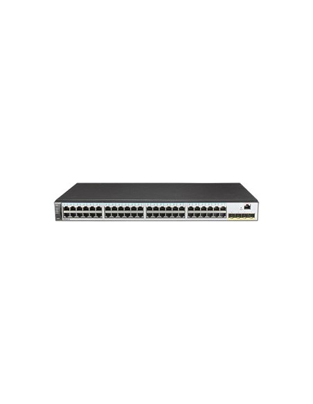 Huawei S652X-E L3 Gigabit Ethernet (10 100 1000) Nero, Acciaio inossidabile