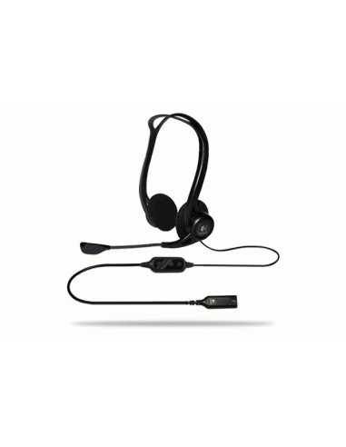 Logitech 960 USB Auricolare Cablato Musica e Chiamate Nero