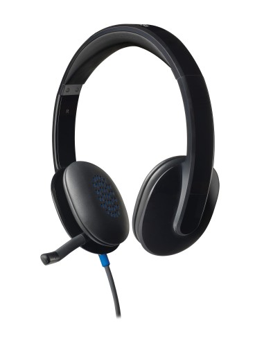 Logitech H540 USB Computer Headset Auricolare Cablato A Padiglione Ufficio USB tipo A Nero