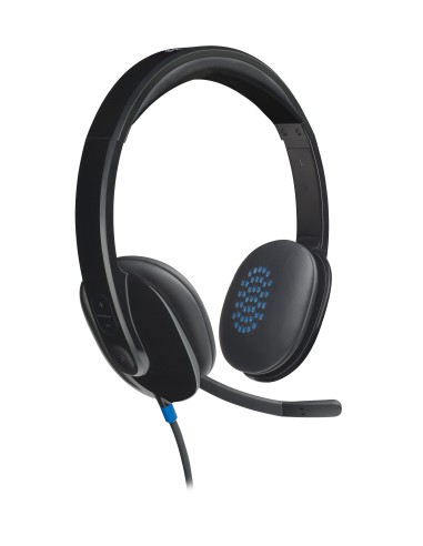 Logitech H540 USB Computer Headset Auricolare Cablato A Padiglione Ufficio USB tipo A Nero