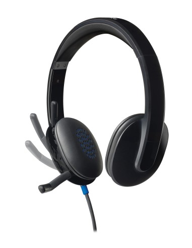 Logitech H540 USB Computer Headset Auricolare Cablato A Padiglione Ufficio USB tipo A Nero