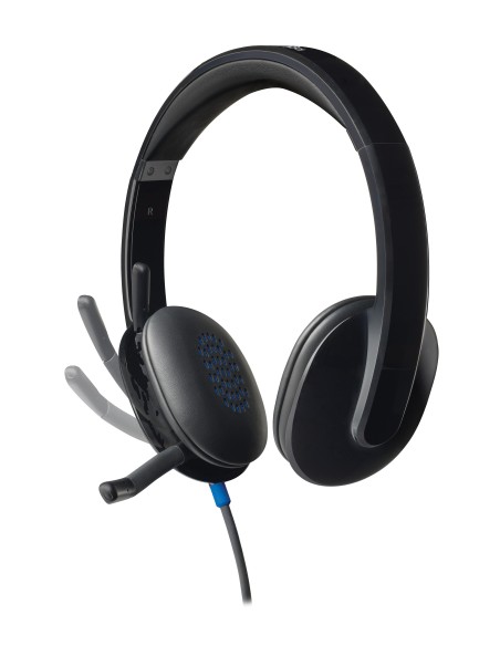 Logitech H540 USB Computer Headset Auricolare Cablato A Padiglione Ufficio USB tipo A Nero