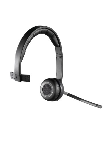 Logitech Wireless Headset Mono H820e Auricolare Cablato A Padiglione Ufficio Nero