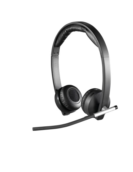 Logitech Wireless Headset Dual H820e Auricolare Cablato A Padiglione Ufficio Nero