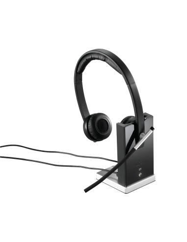 Logitech Wireless Headset Dual H820e Auricolare Cablato A Padiglione Ufficio Nero