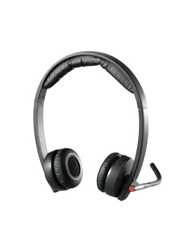 Logitech Wireless Headset Dual H820e Auricolare Cablato A Padiglione Ufficio Nero