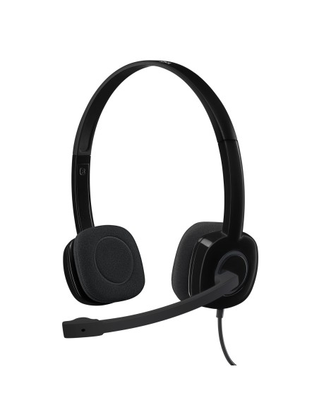 Logitech H150 Stereo Headset Auricolare Cablato A Padiglione Ufficio Nero