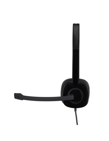 Logitech H150 Stereo Headset Auricolare Cablato A Padiglione Ufficio Nero