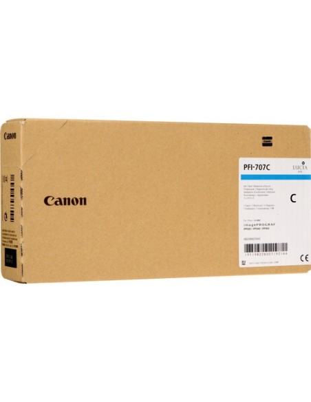 Canon PFI-707C cartuccia d'inchiostro Originale Ciano