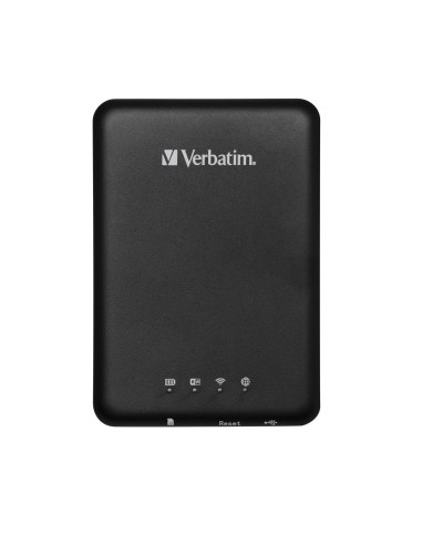 Verbatim MediaShare Wireless lettore multimediale Nero Wi-Fi
