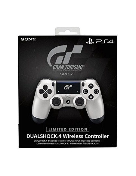 Sony DUALSHOCK 4 Limited Edition GT Sport Nero, Argento Bluetooth Gamepad Analogico Digitale PlayStation 4