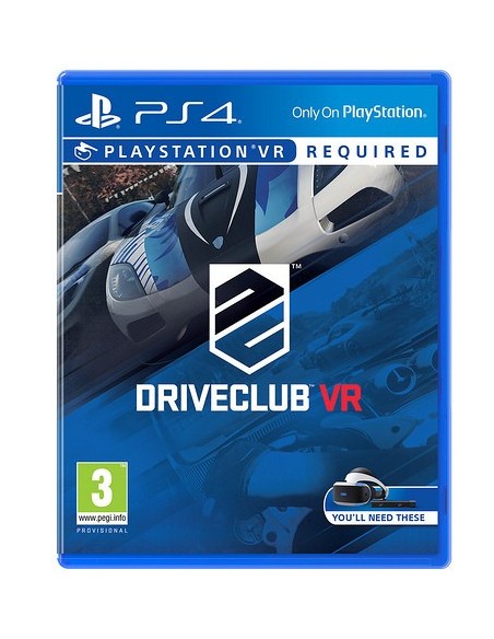 Sony DRIVECLUB VR, PlayStation VR Standard Inglese PlayStation 4