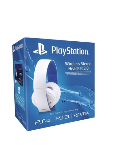 Sony 9856634 cuffia e auricolare Con cavo e senza cavo A Padiglione Giocare Bianco