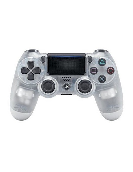 Sony DualShock 4 Trasparente, Bianco Bluetooth USB Gamepad Analogico Digitale PlayStation 4