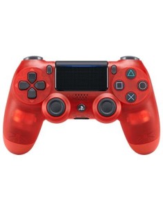 Sony DualShock 4 Rosso, Trasparente Bluetooth USB Gamepad Analogico Digitale PlayStation 4