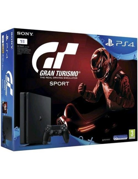 Sony PlayStation 4 + GT Gran Turismo Sport 1000 GB Wi-Fi Nero