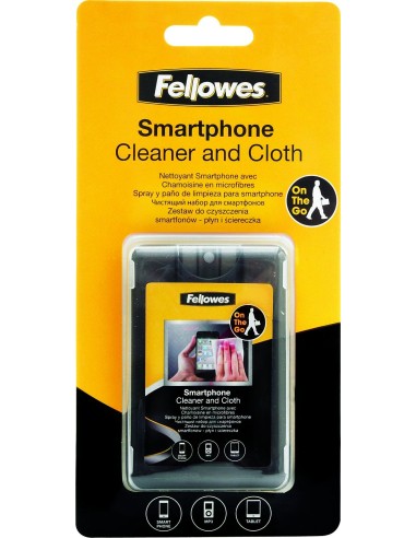 Fellowes 9910601 kit per la pulizia Tablet PC Panni asciutti e liquido per la pulizia dell'apparecchiatura