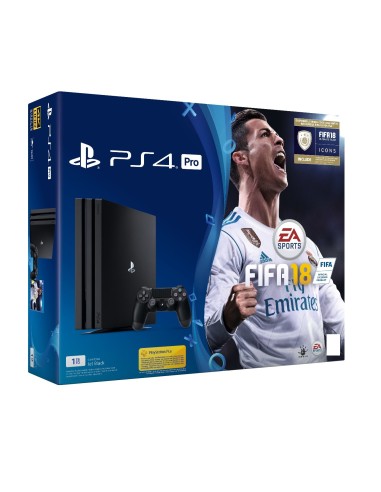 Sony PlayStation 4 Pro 1TB + FIFA 18 1000 GB Wi-Fi Nero