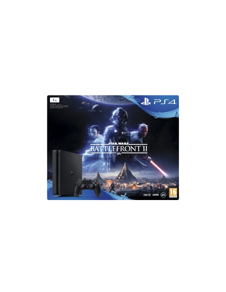 Sony PlayStation 4 1TB + StarWars Battlefront II 1000 GB Wi-Fi Nero