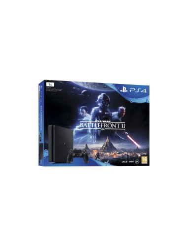 Sony PlayStation 4 1TB + StarWars Battlefront II 1000 GB Wi-Fi Nero