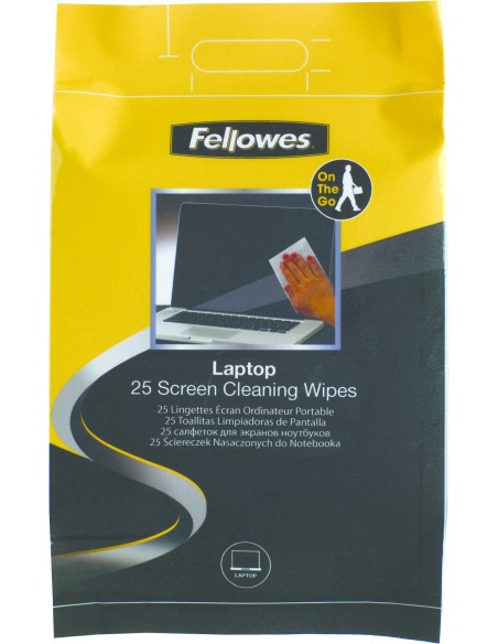 Fellowes 9967405 kit per la pulizia Computer portatile Panni umidi per la pulizia dell'apparecchiatura