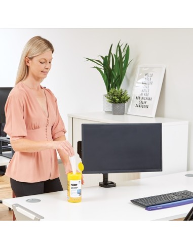 Fellowes 9970311 kit per la pulizia LCD TFT Plasma Panni umidi per la pulizia dell'apparecchiatura
