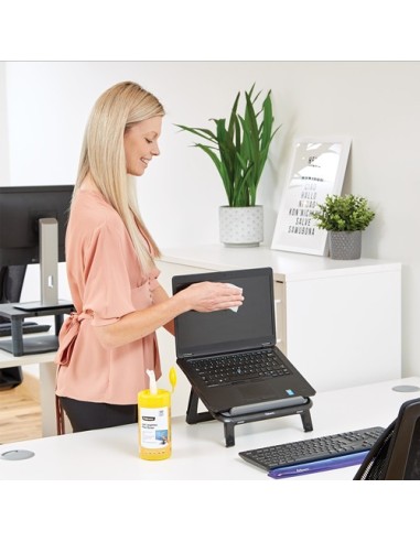 Fellowes 9970311 kit per la pulizia LCD TFT Plasma Panni umidi per la pulizia dell'apparecchiatura