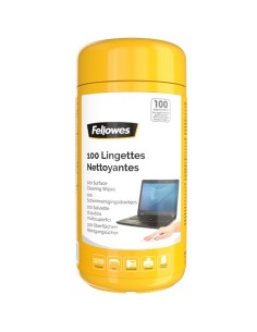Fellowes 9971509 kit per la pulizia LCD TFT Plasma Panni umidi per la pulizia dell'apparecchiatura