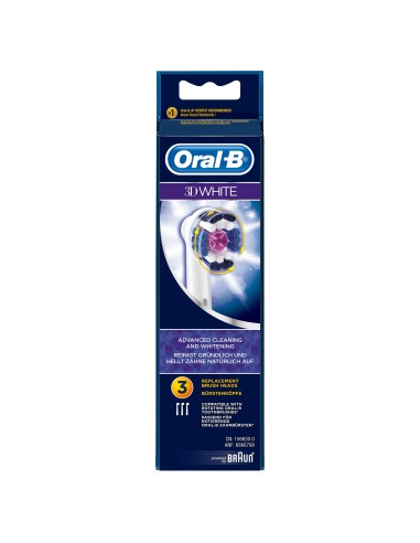 Oral-B Testine Per Spazzolino 3D White X3