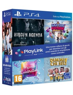 Sony PlayLink, PS4 Inglese PlayStation 4
