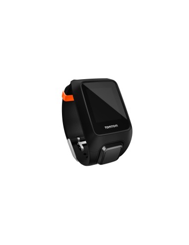 TomTom Cinturino per orologio Multisport (Nero Arancione)