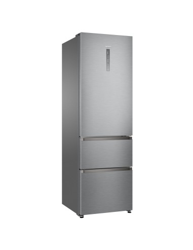 Haier A3FE735CGJE frigorifero con congelatore Libera installazione 330 L Acciaio inossidabile