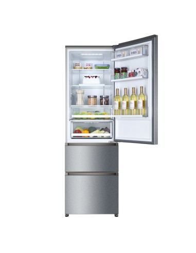 Haier A3FE835CGJE frigorifero con congelatore Libera installazione 328 L Argento