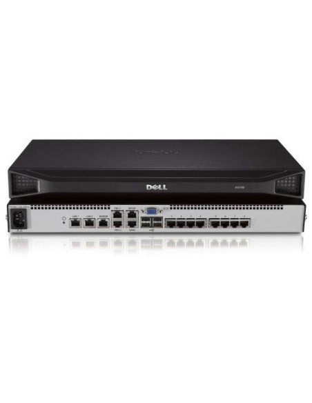 DELL DAV2108 switch per keyboard-video-mouse (kvm) Montaggio rack Argento