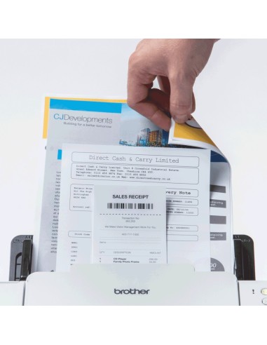 Brother ADS-2700W scanner Scanner ADF 600 x 600 DPI A4 Nero, Bianco