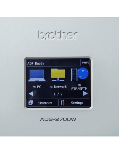 Brother ADS-2700W scanner Scanner ADF 600 x 600 DPI A4 Nero, Bianco