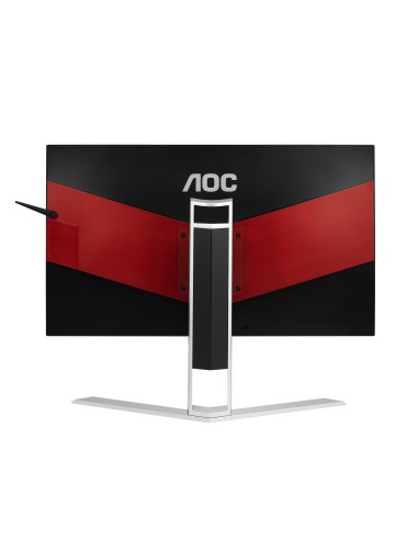 AOC AGON 1 AG241QX Monitor PC 61 cm (24") 2560 x 1440 Pixel Quad HD LED Nero, Rosso
