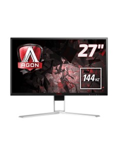 AOC AGON 1 AG271QX Monitor PC 68,6 cm (27") 2560 x 1440 Pixel Quad HD LED Nero, Rosso