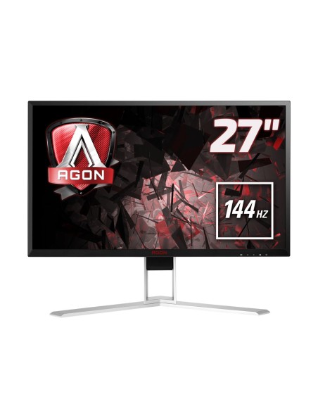 AOC AGON 1 AG271QX Monitor PC 68,6 cm (27") 2560 x 1440 Pixel Quad HD LED Nero, Rosso
