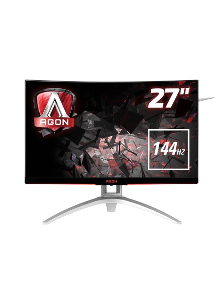 AOC AGON 2 AG272FCX LED display 68,6 cm (27") 1920 x 1080 Pixel Full HD Nero, Argento