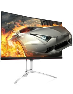 AOC AGON 2 AG322QCX Monitor PC 80 cm (31.5") 2560 x 1440 Pixel Quad HD LED Nero, Argento 2