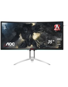 AOC AGON 2 AG352UCG Monitor PC 88,9 cm (35") 3440 x 1440 Pixel Quad HD LED Nero, Argento