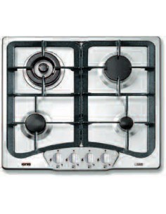 Ignis AKF115 IX piano cottura Acciaio inossidabile Da incasso Gas 4 Fornello(i)