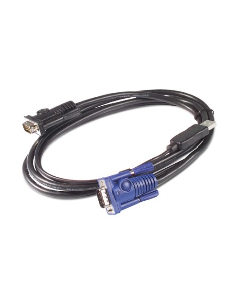 APC AP5253 cavo per tastiera, video e mouse Nero 1,83 m