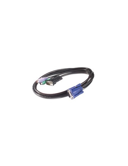 APC KVM PS 2 Cable - 3 ft (0.9 m) Nero 0,91 m